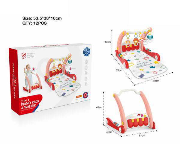 2IN1 WALKER CON LUZ, MÚSICA