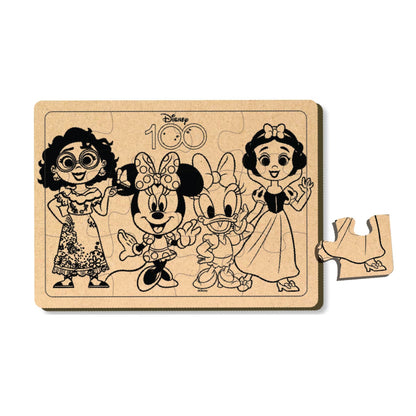 Rompecabezas Horizontal 12 Piezas Craft con Base para Niña [COD001086]