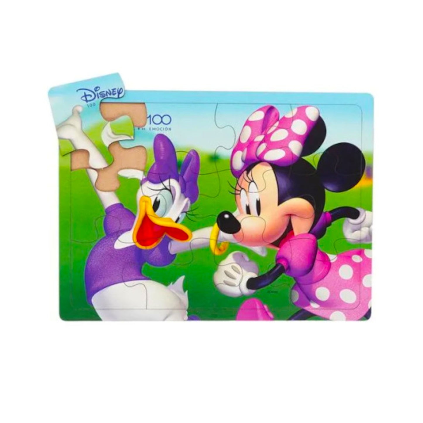 Rompecabezas Horizontal 12 Piezas con Base de Minnie [COD001074]