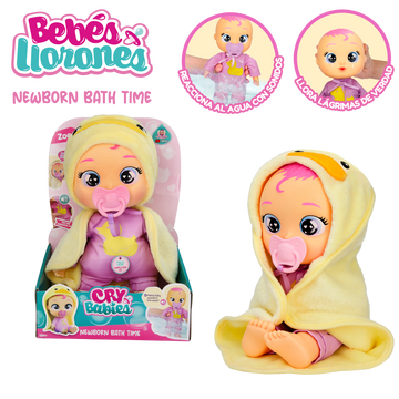 CRY BABIES RECIÉN NACIDO HORA BAÑO ZOE