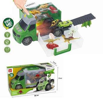 Carro Dino-Car con Luces y Sonido [GL-46823A]