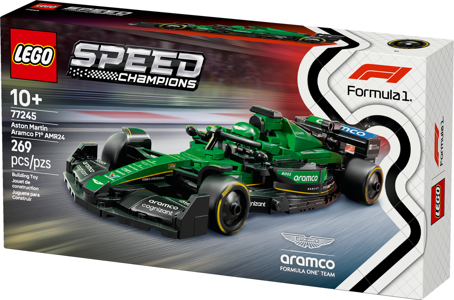 LEGO SPEED CHAMPIONS ASTON MARTIN ARAMCO F1 AMR24