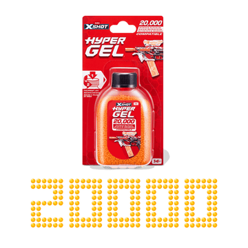 Recarga Hyper Gel X-Shot 20000 Piezas [36625TQ1]
