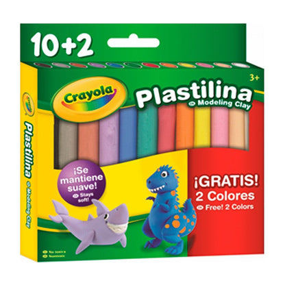 Plastilina Barra 12 Piezas [572012]