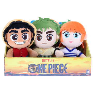 One Piece Peluche Coleccionable 8" Surtido [CP9100]