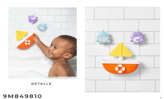 Juguete de Baño Bote de Punta y Giro [9M849810]