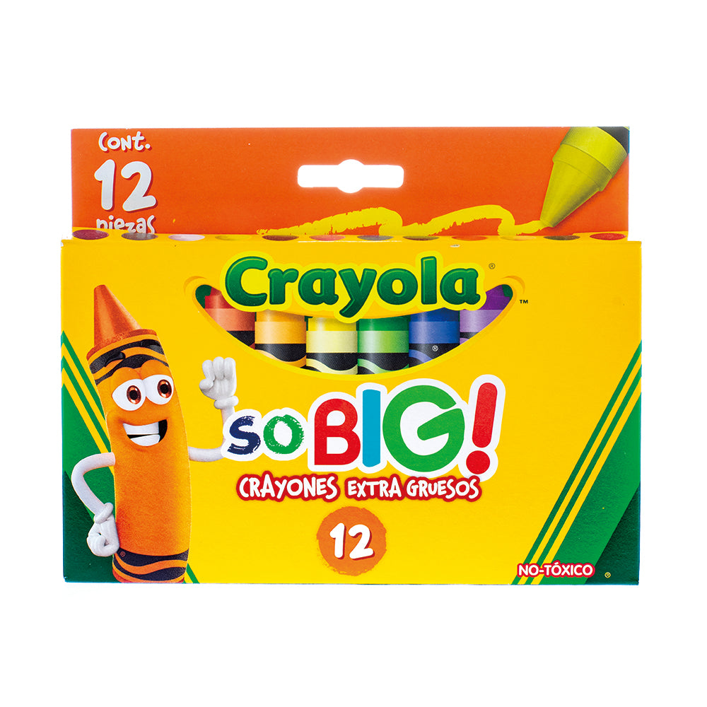 Crayones Jumbo Extra 12 Piezas [521912]