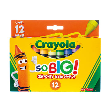 Crayones Jumbo Extra 12 Piezas [521912]
