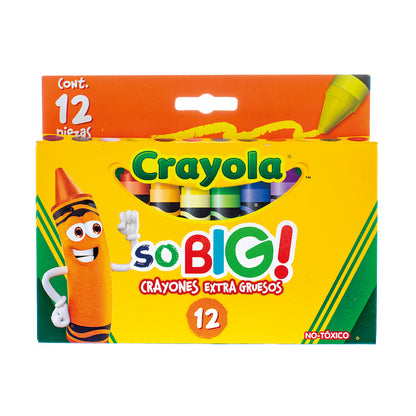Crayones Jumbo Extra 12 Piezas [521912]