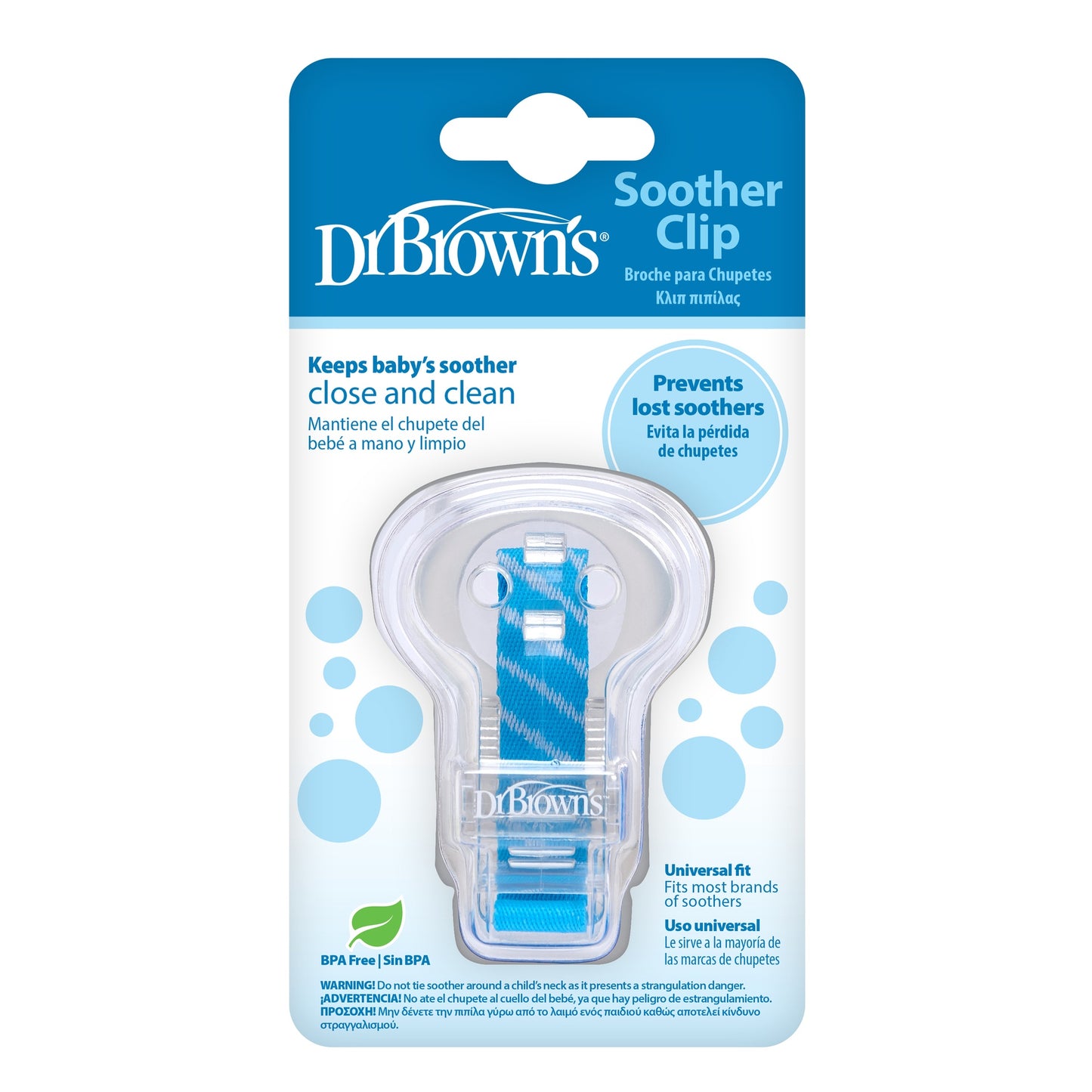 Clips para Chupetas Plástico Surtido [990-INTL]